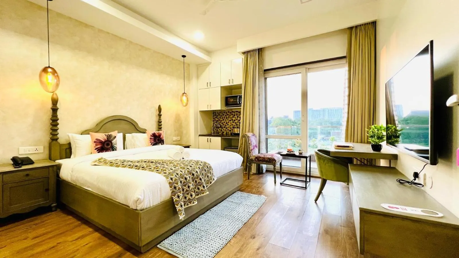 Bluo Luxury Stay - Medicity - Balcony, Tub, Gym Tt Gurgáon